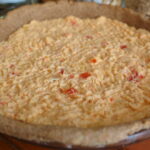 Tarta con base masa integral